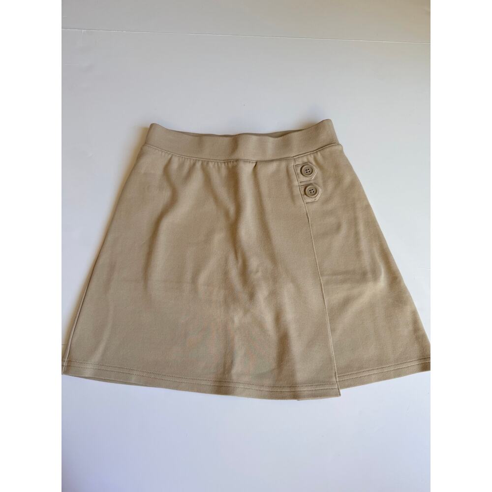 Cat & Jack Girls School Uniform Skort Lot of 3 Khaki Medium 8 Built In Shorts - Picture 3 of 15